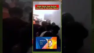 Detik Detik Rumah Uya Kuya Digeruduk Oleh Massa Malam Ini #RumahUya #UyaKuya #RumahEko #RumahSahroni
