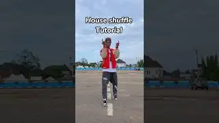 House shuffle dance tutorial for beginners 👍🏾💯 #shorts