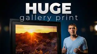 The Making of a Huge Fine Art Gallery Print - Large Format Photography