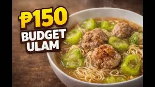 Ground Pork Patola with Miswa | Easy ₱150 Budget Ulam Recipe | Filipino Comfort Food