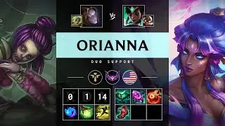 Orianna Support vs Karma - NA Master Patch 25.15