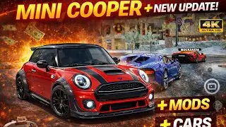 🚗🔥 Краткий обзор Mini Cooper | Многопользовательский режим парковки | НОВОЕ ОБНОВЛЕНИЕ (4.9.6.1) ...
