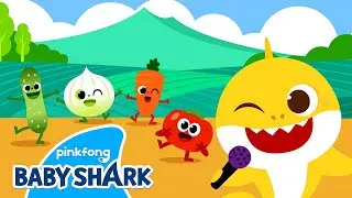 🥦Vegetables | Baby Shark Word Song | Vocabulary for Kids | Baby Shark Official