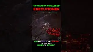 Beating all #pathofexile2  bosses with no weapons: The Executioner! #tolgrath  #gaming