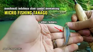 MICRO FISHING TANAGO,menikmati indahnya alam sambil memancing ikan SILVER RASBORA