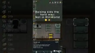 Who Said Raising Kids Is Hard Just Use a Growth Vat #RimWorld #ParentingHacks