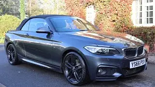 BMW 220i 2.0 M Sport Auto Cabriolet 2016 года (F23) | (Обзор)