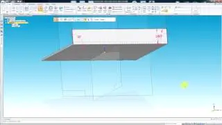 Solid edge ST4 - листовой металл. Урок 4 Команда TAB(ПЛАСТИНА)