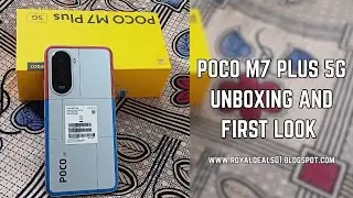 Poco M7 Plus 5G Unboxing and First Look #poco #unboxing 