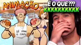 🔴 CHURRASCO DE DOMINGO DO SUKUNA | Flypitos React