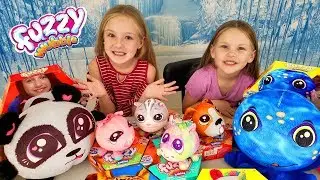 Opening Big Fuzzy Wubble Bubble Toys & Fuzzy Wubble Babies!!