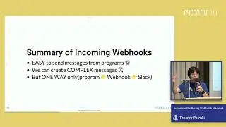 Automate the Boring Stuff with Slackbot &ndash; PyCon Taiwan 2019