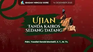 UJIAN, TANDA KAIROS SEDANG DATANG - Pdm. Yosafat Gerald Montalili, S.T., M.Th