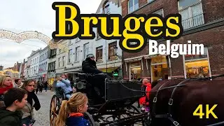 walk vloge Bruges Belguim