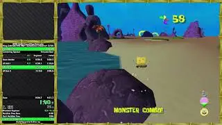 [PB/WR] King Jellyfish RTA NG+ in 3:29 - BfBB: Sock Expedition Extreme