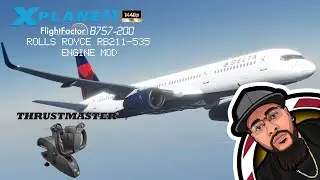 X-Plane 11 🔴Live🔴 | Boeing TCA Yoke | FF752 W/RB211 RR Mod | DALVA | KSLC✈️KSAN✈️KOAK