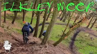 Ilkley Moor - stunning trails; sloppy conditions