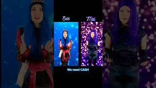 #pov Mal and Evie need CASH! #descendants #mal #evie