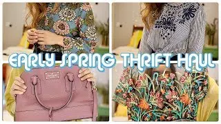 EARLY SPRING THRIFT HAUL + TRY ON!