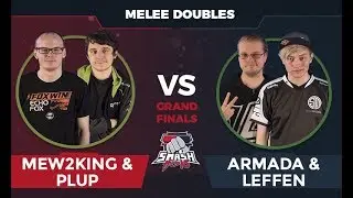 Mew2King/Plup vs Armada/Leffen - Melee Doubles: Grand Finals - Smash Summit 5
