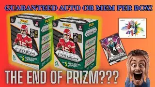 IS THIS THE END?? 2025 PRIZM FOOTBALL, THE LAST PRIZM!