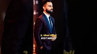 Top 10 Richest Cricketer🏏In The World 2023 ||#shorts #viral