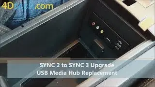 SYNC 2 to SYNC 3 USB Media Hub Replacement