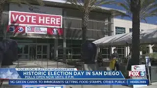 Historic Election Day In San Diego