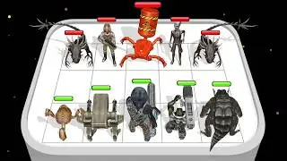 MERGE ROBOT: ALIEN MONSTER - Merge Monster 3D ⭐ Merge Battles