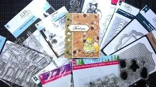 LDRS Creative Cozy Corners Collection Launch! Braided Edge Autumn Tails Card Tutorial!