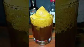 old monk coffee Rum  Winter cocktail ASMR #drink #viralshort ##oldmonkrum