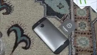 Распаковка чехла Spigen Slim Armor для HTC One M8