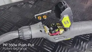 How To: Changing the Feed Rollers in an ESAB PP350w Push-Pull Welding Torch