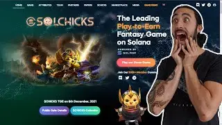 SOLCHICKS $CHICKS IDO ЧЕРЕЗ 4 ДНЯ! Будет БОЛЬШЕ, чем Axie Infinity! САМЫЙ БОЛЬШОЙ ИГРОВОЙ ИГРЫ SOLANA, ЧТОБЫ ЗАРАБОТАТЬ ИГРУ