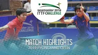 Kim Song I vs Pyon Song Gyong | 2019 ITTF Pyongyang Open Highlights (Final)