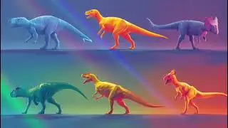 🦖✨Dino Color Dance Song!🦖✨ #kidsanimation #toddlersongs #toddlermusic #toddlermusicvideo #kidssongs