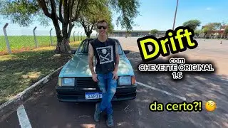 DRIFT COM O CHEVETTE ORIGINAL 1.6 DA CERTO? | Ep 1
