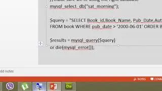 PHP Lecture 12