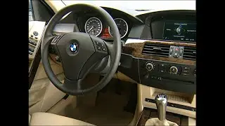 BMW 530d E60 Silver Grey. Interior Design
