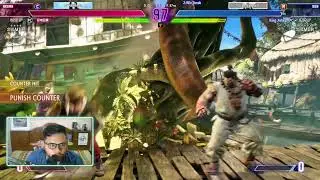 LIVE STREAMING STREET FIGHTER 6 ROAD TO BE PRO PLAYER GAMEPLAY