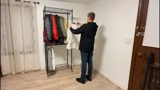 Golpart Clothes Rack with wheels from Amazon | Review