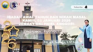 Ibadah Awal Tahun   II Jemaat GKI Pniel Anggori || Kamis,01 Januari  20256|| LiveStreaming