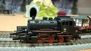 Marklin 81701 BR 89 0-6-0 Steam Tank Locomotive Test Run at z.scale.hobo 12.16.2025