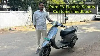 Pure Ev Electric scooty Customer review in Telugu