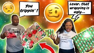 RIDICULOUS GIFT WRAPPING CHALLENGE (VLOGMAS DAY 9)