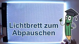 Lichtbrett / Light Pad f&uuml;r Zeichner kurz getestet - Zeichnen lernen durch Abpauschen | DrawTut