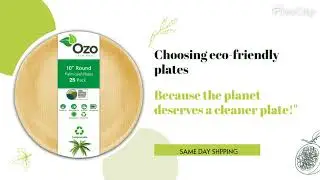 Eco-Friendly Palm Leaf Plates! 🌿🍽️ #EcoFriendlyLiving #Disposable #Compostable  #PalmLeafPlates