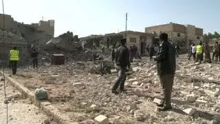 Triple air strike shows no mercy in Syria's Al-Bab