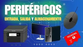 PERIFÉRICOS de ENTRADA, SALIDA y ALMACENAMIENTO explicados | Qué son, TIPOS Y EJEMPLOS