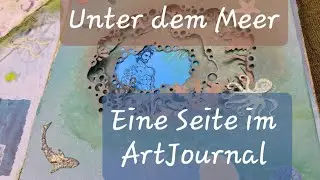 Eine Seite im ArtJournal....unter dem Meer